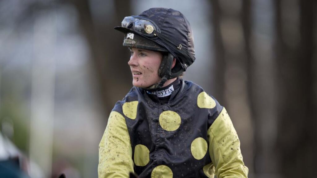 Katie Walsh will team up with Pique Sous at Bellewstown this evening.