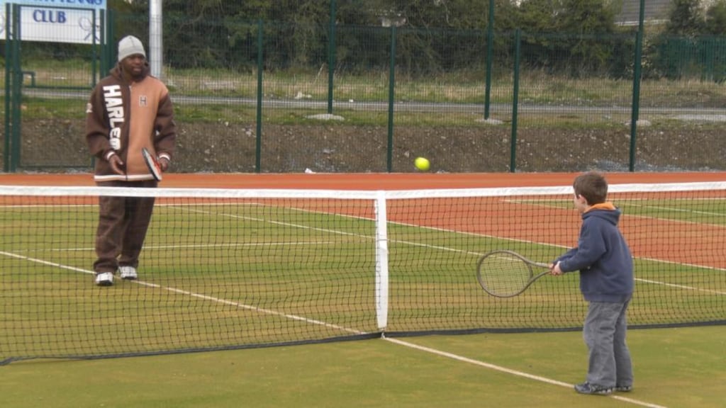 Anyone for tennis? Ratoath Tennis Club – enjoying the club today
