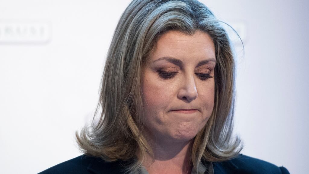 UK defence secretary Penny Mordaunt: on Tuesday will outline a proposal for a presumption against prosecution of former service personnel for alleged offences during campaigns overseas more than 10 years ago. Photograph: EPA