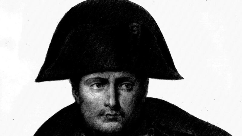 A two-cornered hat that belonged to French emperor Napoleon Bonaparte was sold to a South Korean bidder for €1.9 million at an auction near Paris today. Photograph: Hulton Archive/Getty Images.
