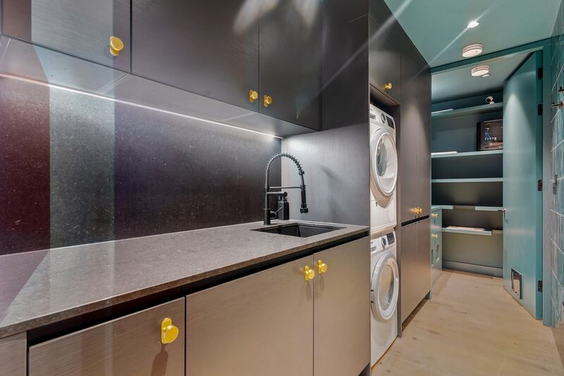 Utility room and storage room