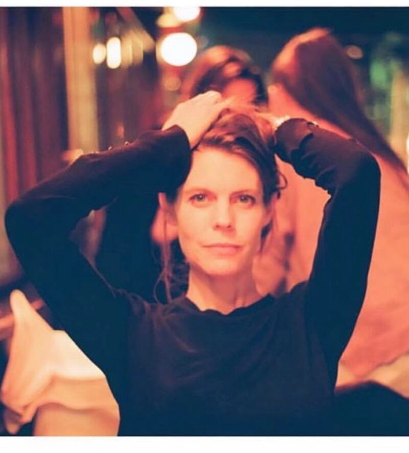 Liz shortly after the birth of her fourth child, and before her partner’s alcoholism escalated