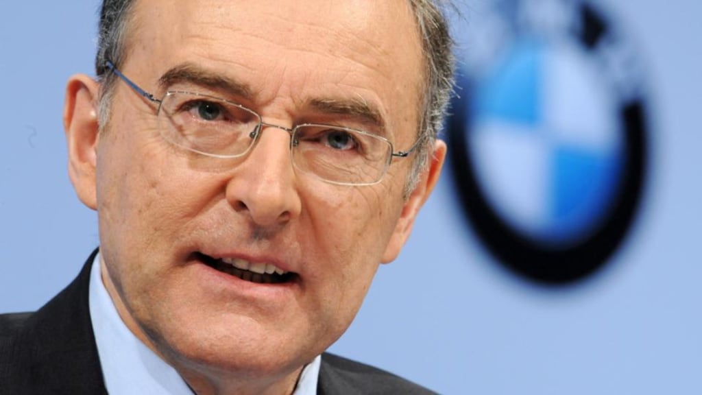 BMW chief executive Norbert Reithofer will become chairman of the carmaker’s supervisory board. Photograph: Tobias Hase/EPA