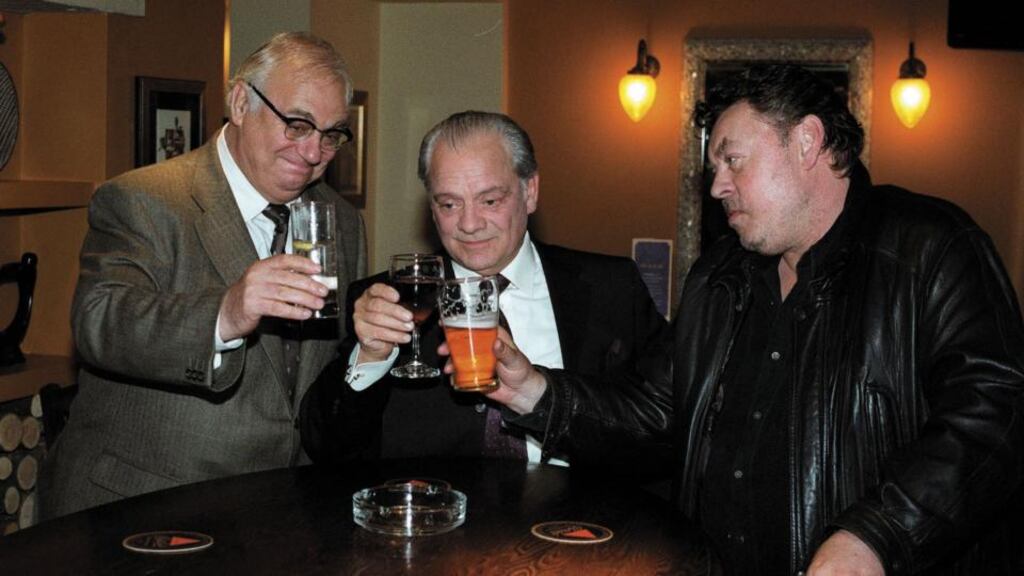 Know their place... men together in the pub.