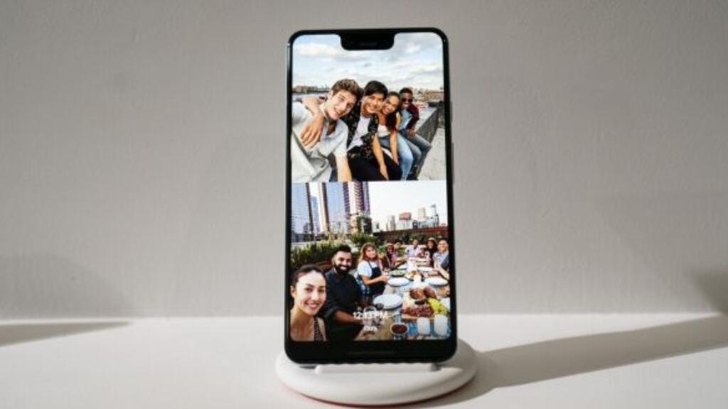 Google Pixel 3 XL. Photograph: Drew Angerer/Getty Images