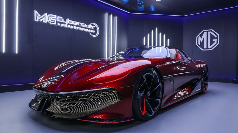 The MG Cyberster, its new two-seat electric roadster