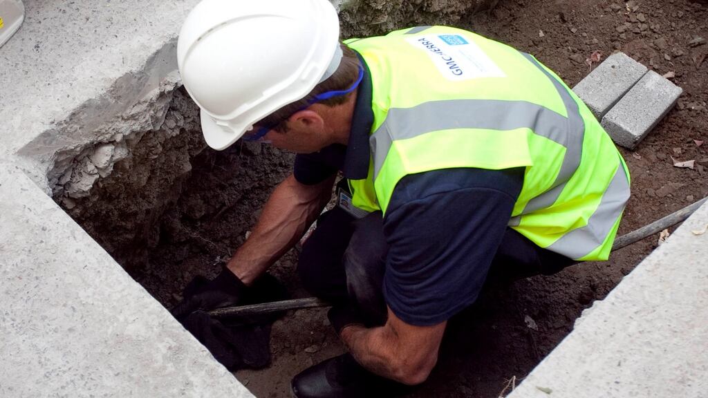 Irish Water said it is making progress to reduce the current national leakage rate of 43 per cent.
