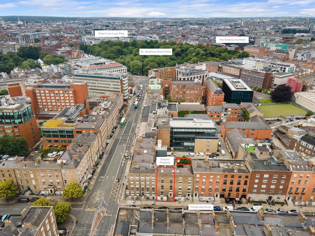 18 Pembroke Street Upper in Dublin city centre is for sale with vacant possession