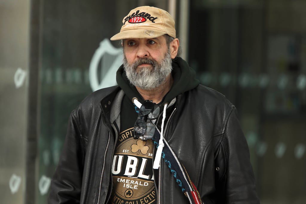 Stephen Termini, who was attacked in Dublin, leaving the Criminal Courts of Justice on Wednesday after a 17-year-old was given 20 months in detention for his part in the assault. Photograph: Collins Courts