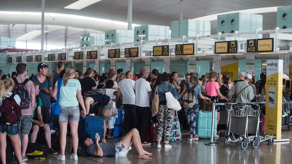 Two pilots were arrested on suspicion of being under the influence of alcohol as they prepared to fly a transatlantic passenger jet from Scotland to Canada. File photograph: Josep Lago/AFP/Getty Images