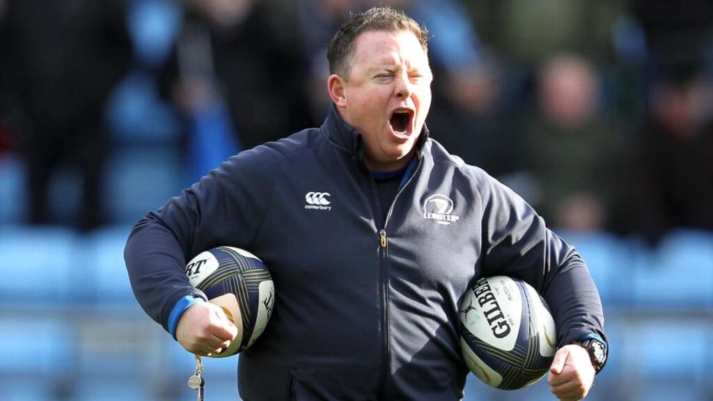 Matt O’Connor was not happy before the game against Glasgow at being made to start without his Six Nations players. Photograph: Andrew Fosker/Inpho