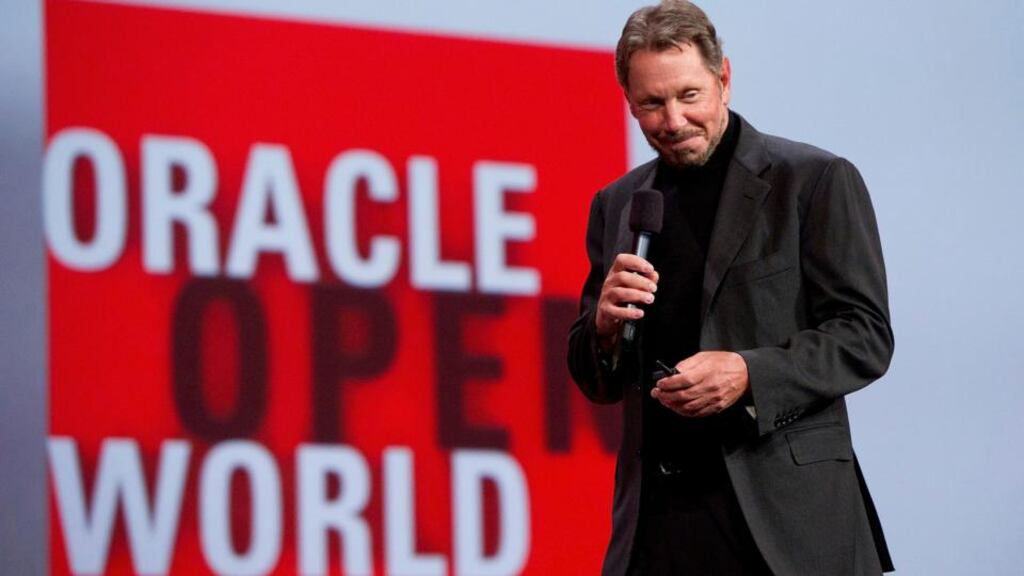 Larry Ellison, chief executive officer of Oracle, bought the Hawaiian island. Photograph: Bloomberg