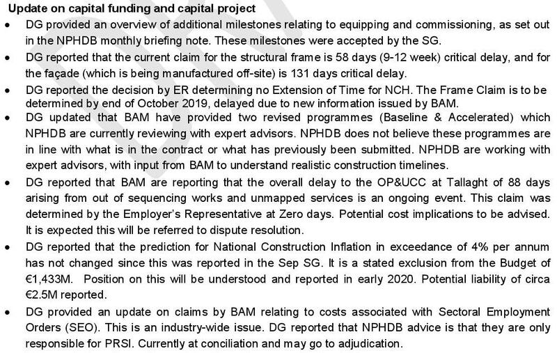An extract from the documents seen by the Irish Times.