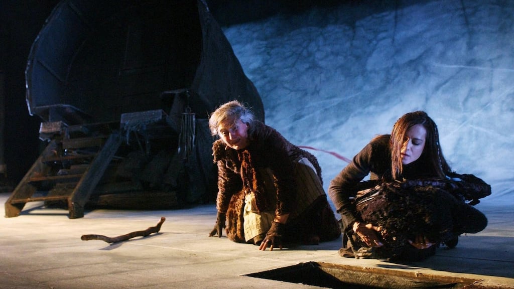 By the Bog of Cats: Bríd Brennan and Holly Hunter in Marina Carr’s play in 2004. Photograph: Andy Butterton/PA