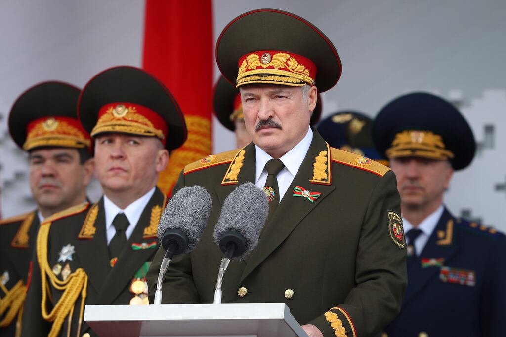 President Alexander Lukashenko has presided over the former Soviet bloc nation for nearly 30 years. Photograph: Belarusian Presidential Press Service via AP