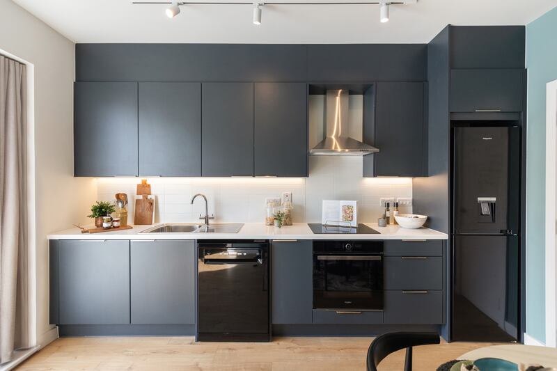 All units have contemporary kitchens