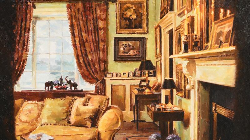 Mark O’Neill The Drawing Room, €2,700 (€3,000-€4,000) Morgan O’Driscoll