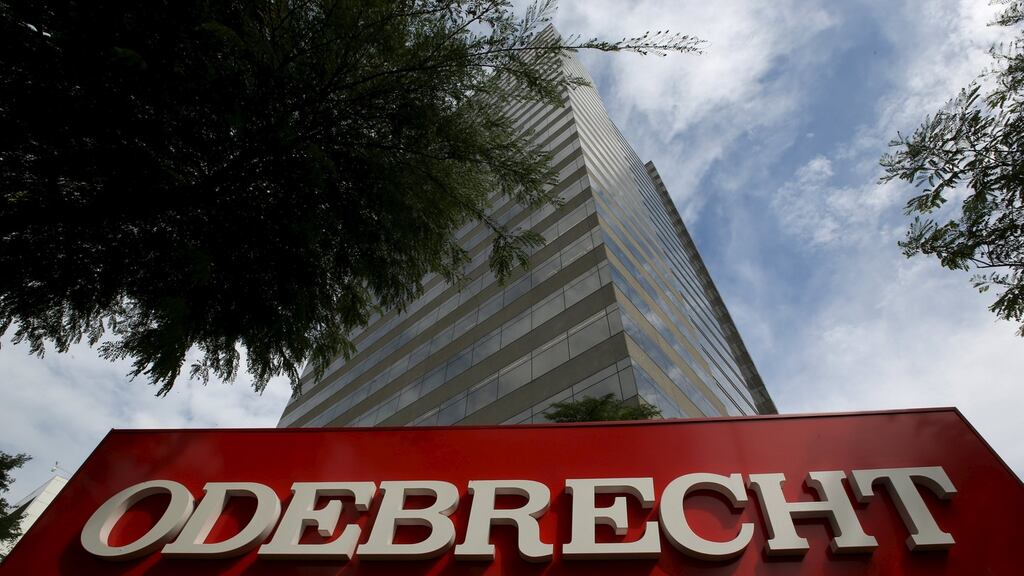 The headquarters of Odebrecht in Sao Paulo, Brazil. Odebrecht testimony could be particularly damaging for embattled president Dilma Rousseff. Photograph: Reuters/Paulo Whitaker