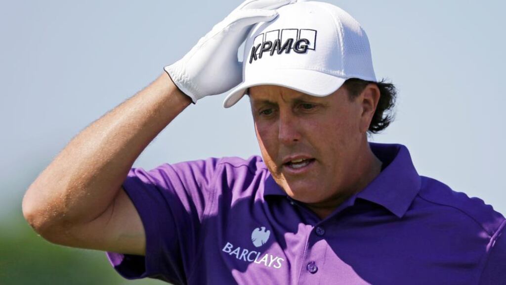 Phil Mickelson: “I have co-operated with the government in this investigation and will continue to do so. I wish I could fully discuss this matter, but under the current circumstances it’s just not possible.”