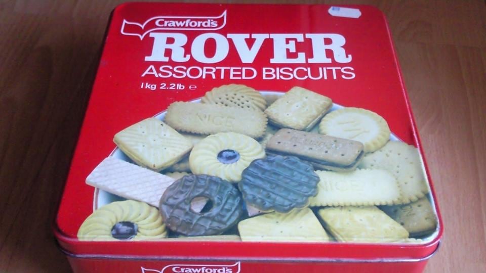 Rover families were to be universally pitied.
The biscuits were poor with a preponderance of
chocolate bourbons