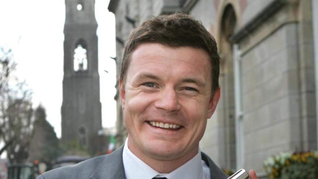Brian O’Driscoll would be a “a fabulous ambassador” for a Rugby World Cup in Ireland. Photograph: Matt Kavanagh / THE IRISH TIMES