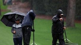 Brooks Koepka four shots clear as Masters third round suspended for the day