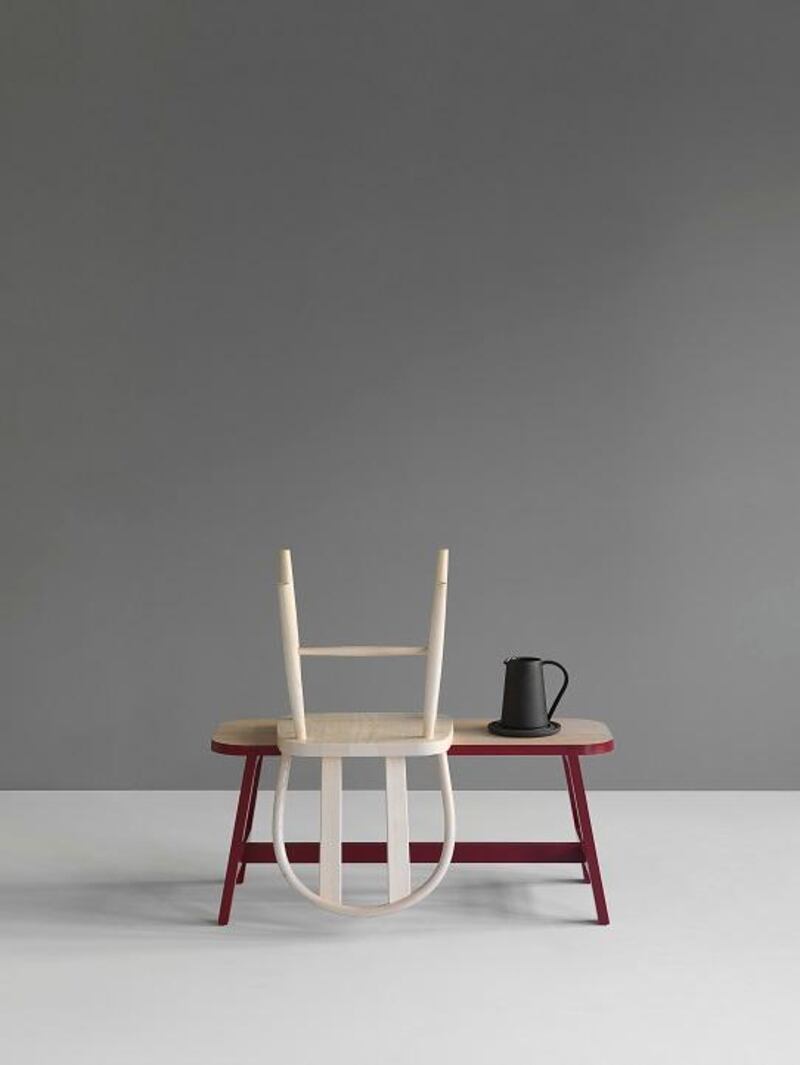 Furniture by Designjunction exhibitor Julian Abrams.