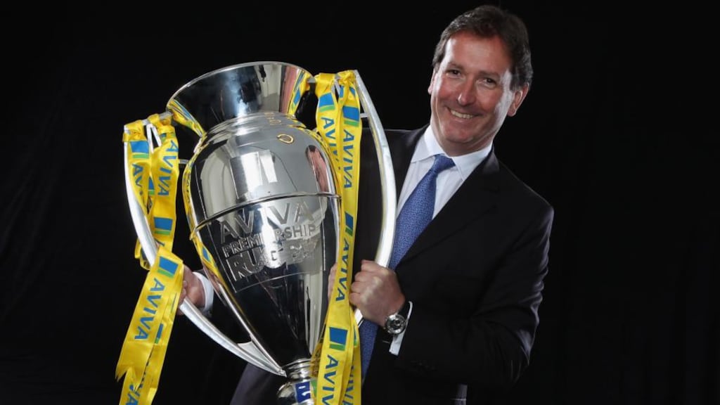 Mark McCafferty, chief executive of Premiership Rugby: poured scorn on resuming negotiations with an independent mediator. Photograph: Getty Images