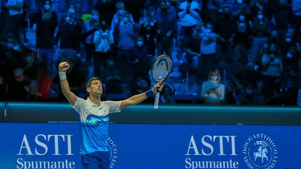 Novak Djokovic spoke of the importance of “freedom of choice” when it comes to the vaccine. Photograph: Giampiero Sposito/Getty Images