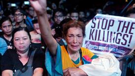 Thousands protest in Philippines warning of Duterte ‘dictatorship’
