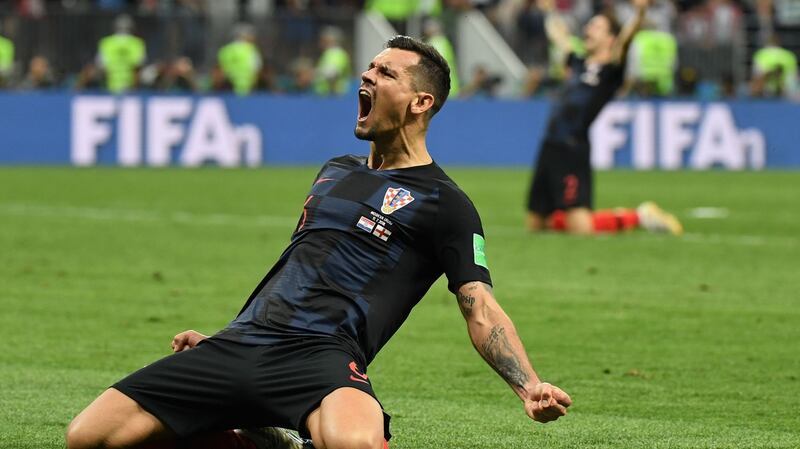 Dejan Lovren declared after the game that he was one of the world’s best defenders. Photo: Yuri Cortez/Getty Images