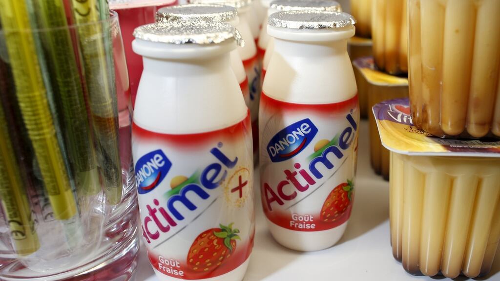 Fresh dairy sales rose 0.6 per cent in 2015 and the operating margin of the business widened to 10 per cent from 9.3 per cent. Danone gets more than half its sales from that business, which makes Activia yogurt and Actimel fermented drinks. (Photograph: Benoit Tessier/Reuters)