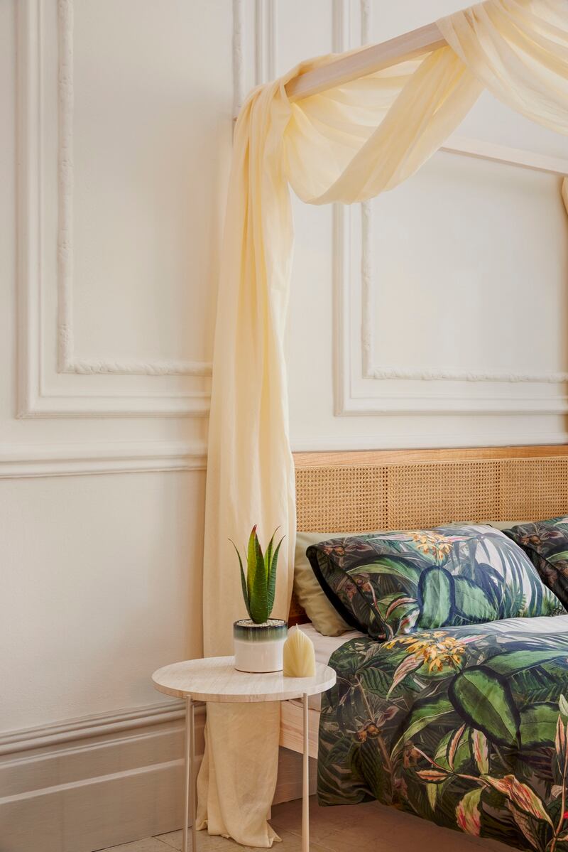 A tropical duvet set from Penneys.