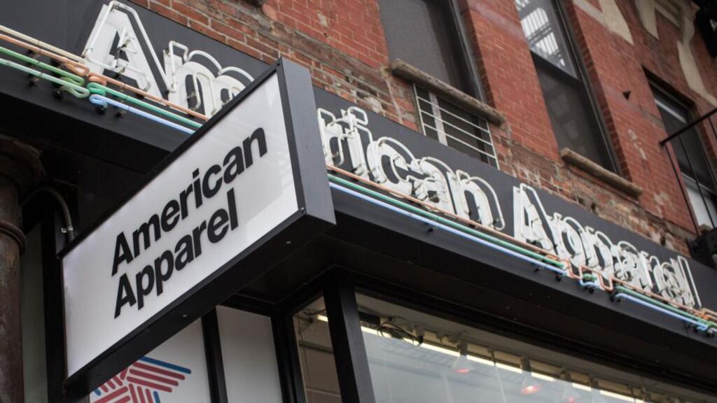 American Apparel: results today