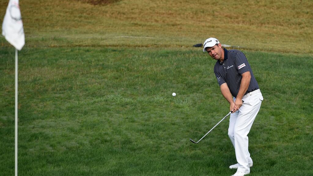 Pádraig Harrington has made a strong start at the Portugal Masters. Photograph: Afp