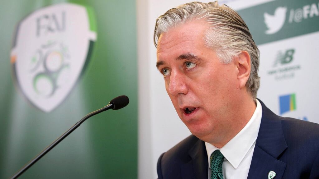 More information on the cost of John Delaney’s  deal is likely to come into the public domain at the time of the FAI’s agm next month. File photograph:  Ryan Byrne/©INPHO