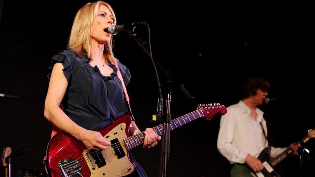 Kim Gordon and Thurston Moore of Sonic Youth perform in New York in 2009. Photograph: Mark Von Holden/Getty Images