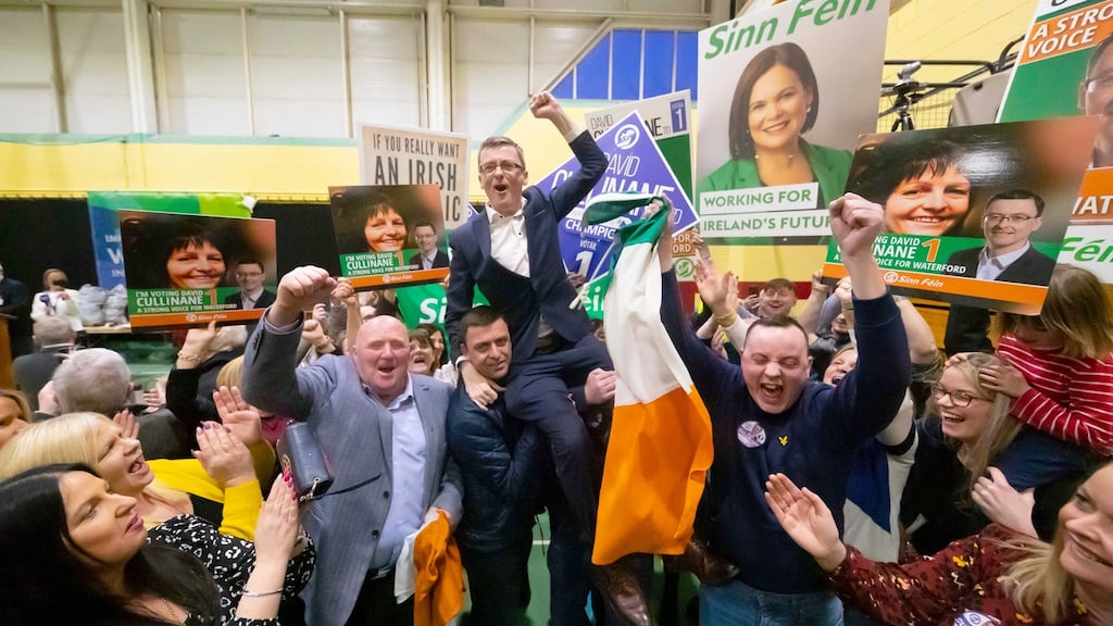 David Cullinane of Sinn Féin: as long as their own representatives bring up the murky past, it is the media’s job to report it. This is not bias. It was not a mainstream journalist who dredged it up by shouting “Up the Ra” as recently as election night or suggesting that they “broke the Free State”. Photograph: Patrick Browne