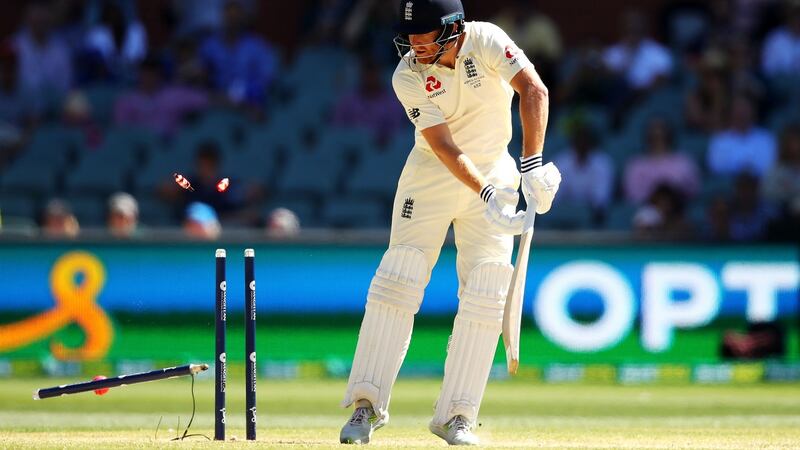 Bairstow is bowled by Starc. Photo: Mark Kolbe/Getty Images