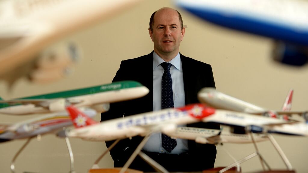 Aidan Brogan chief executive of Datalex pictured at their office at East Point Dublin. Photograph: Cyril Byrne / THE IRISH TIMES