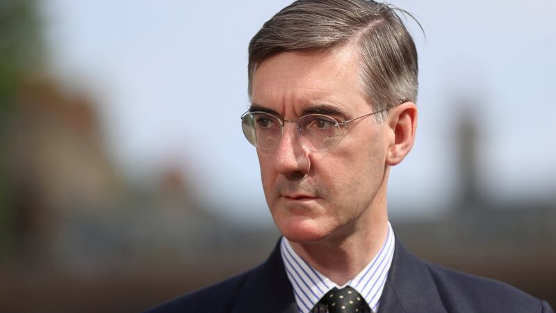 Brexit campaigner Jacob Rees-Mogg: “I have consistently said this is about changing the policy, not the prime minister.” File photograph: Simon Dawson/Reuters