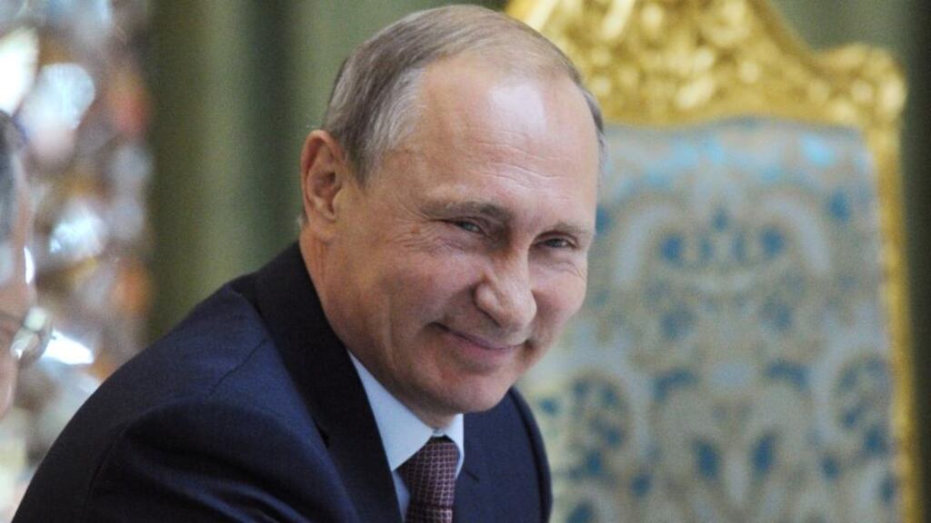 The Kremlin has denied that Russian President Vladimir Putin was in contact with pop singer Elton John. Photograph: Getty