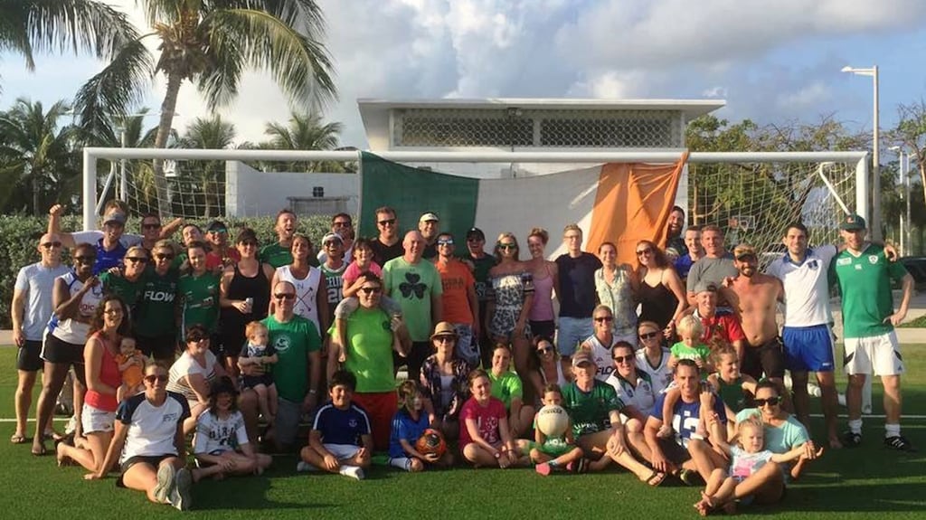 Cayman Islands Gaelic Football Club is the biggest sporting club on the island, with 250 playing members. Photograph: gaa.ie