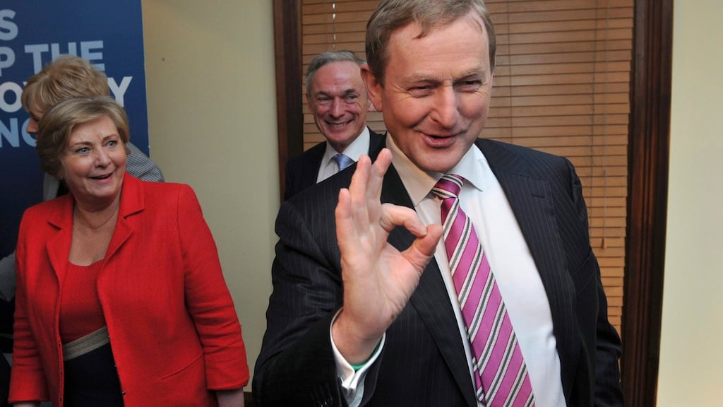 Credit must go to Enda Kenny who will have confounded his many critics one more time if he manages to be elected Taoiseach for a second term. Since the election setback he has displayed resilience and patience in the face of political misfortune and it looks as if that is going to be rewarded. REUTERS/Clodagh Kilcoyne