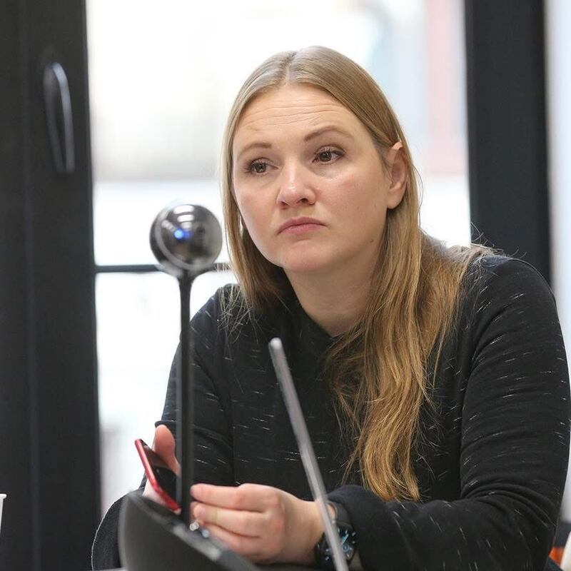 Olha Reshetylova, Ukraine’s presidential commissioner for the protection of the rights of military personnel and their families. Photograph courtesy of Olha Reshetylova