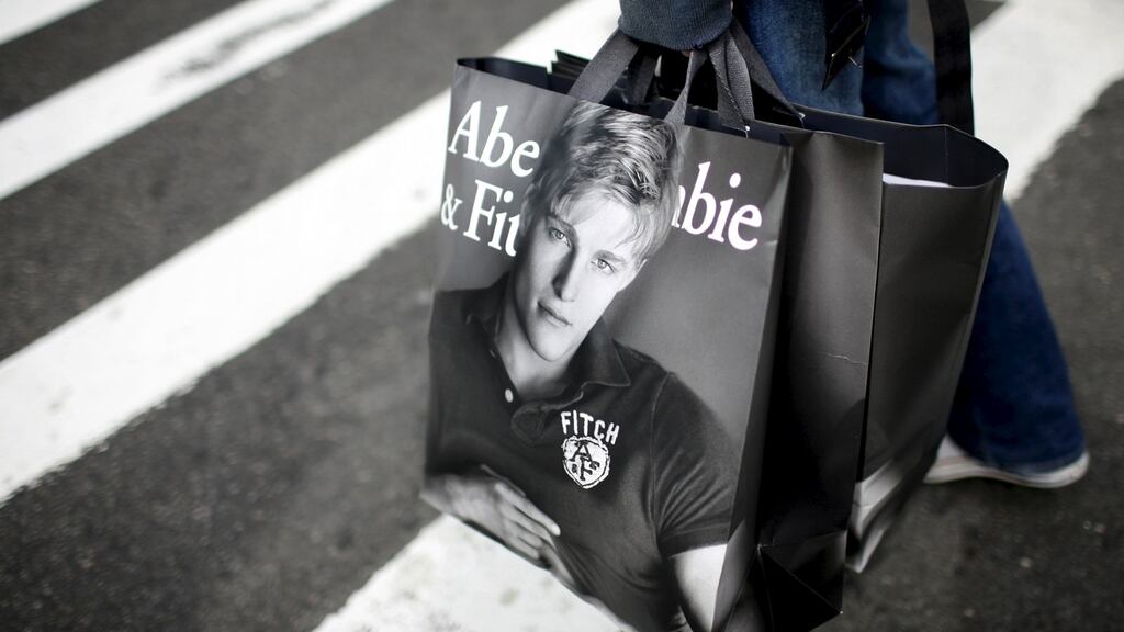 Abercrombie & Fitch is due to report results on Thursday. Photograph: Mike Segar/Reuters