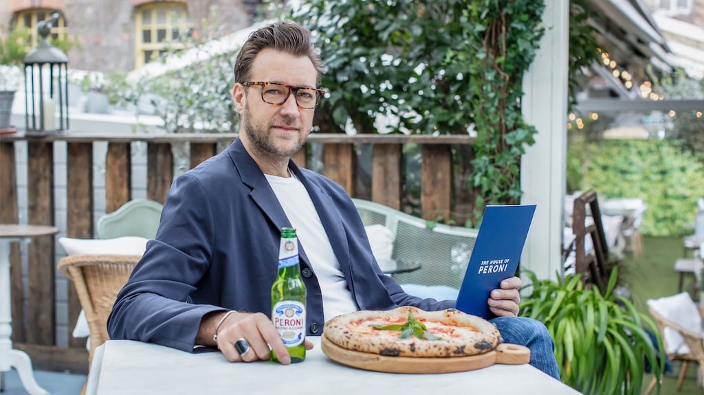 Peroni global brand ambassador Federico Riezzo.