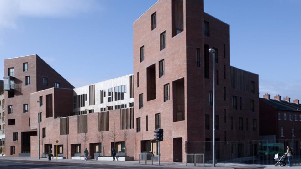 The Timberyard social housing scheme designed by O’Donnell + Tuomey Architects was one of two runners-up.
