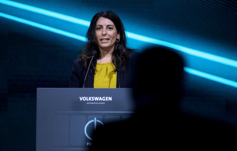 Daniela Cavallo, chairwoman of the General and Group Works Council of the Volkswagen Group