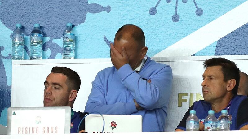 “We’ve played 23 Tests and we’ve only lost one to the scummy Irish. I’m still dirty about that game, but we’ll get that back, don’t worry.” Photograph: David Rogers/Getty Images